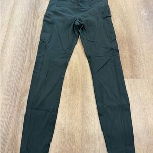 lululemon athletica Dark Green Leggings